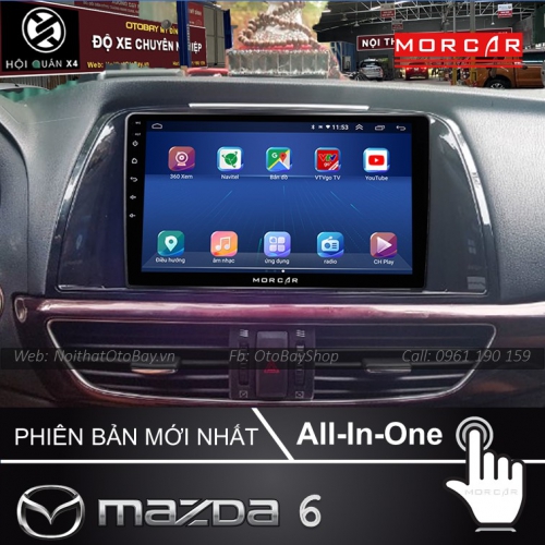 Man Hinh Android Va Camera 360 Cho Mazda 6 2013 2017 3