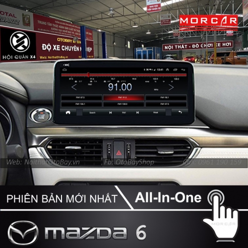 Man Hinh Android Va Camera 360 Cho Mazda 6 2015 2020 6