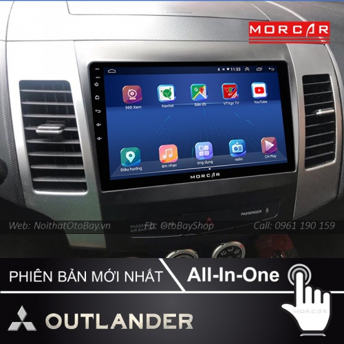 Hệ Thống Màn Hình Android & Camera 360 Cho Outlander 2005-2012 23 Man Hinh Android Va Camera 360 Cho Outlander 2005 2012 3