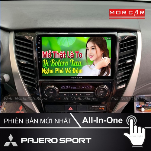 Man Hinh Android Va Camera 360 Cho Pajero Sport 2016 2019 4