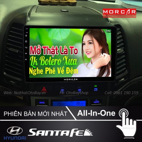 Man Hinh Android Va Camera 360 Cho Santafe 2006 2012 4