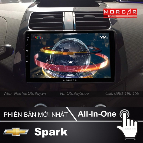 Hệ Thống Màn Hình Android & Camera 360 Cho Spark 2010-2014 25 Man Hinh Android Va Camera 360 Cho Spark 2010 2014 5
