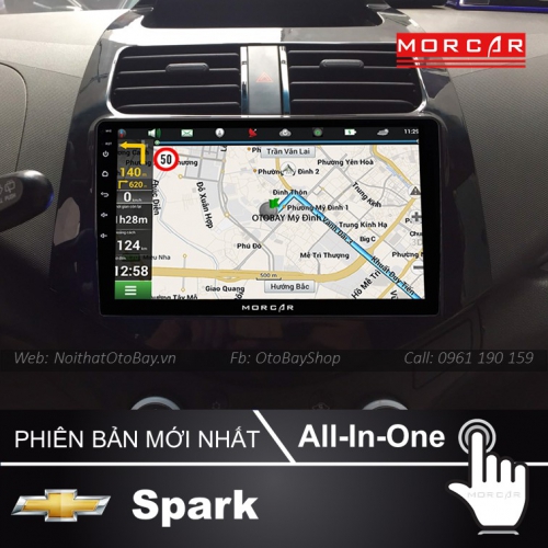 Hệ Thống Màn Hình Android & Camera 360 Cho Spark 2010-2014 26 Man Hinh Android Va Camera 360 Cho Spark 2010 2014 6