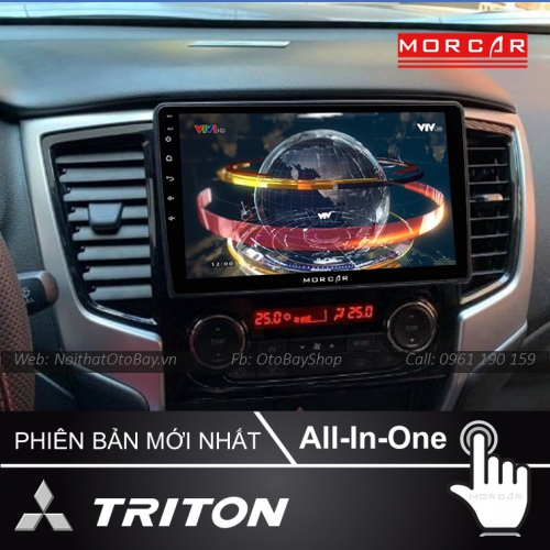 Hệ Thống Màn Hình Android & Camera 360 Cho Triton 2020-2021 25 Man Hinh Android Va Camera 360 Cho Triton 2020 2021 5