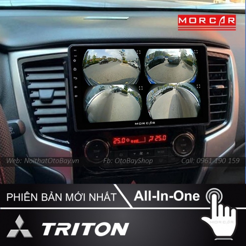 Hệ Thống Màn Hình Android & Camera 360 Cho Triton 2020-2021 28 Man Hinh Android Va Camera 360 Cho Triton 2020 2021 8