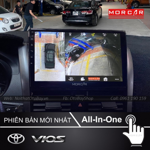 Hệ Thống Màn Hình Android & Camera 360 Cho Vios 2014-2017 22 Man Hinh Android Va Camera 360 Cho Vios 2014 2017 4