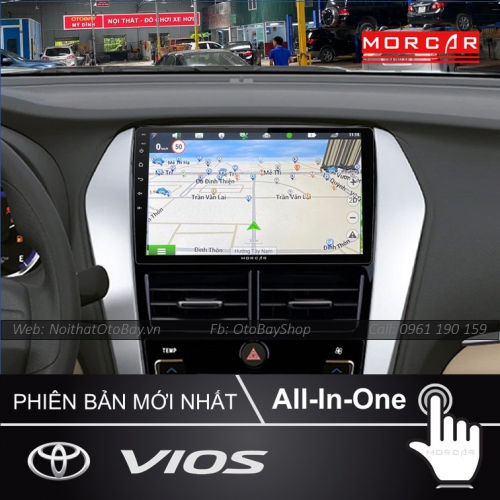 Hệ Thống Màn Hình Android & Camera 360 Cho Vios 2018-2020 25 Man Hinh Android Va Camera 360 Cho Vios 2018 2020 2