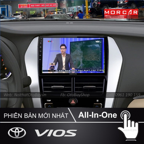 Hệ Thống Màn Hình Android & Camera 360 Cho Vios 2018-2020 24 Man Hinh Android Va Camera 360 Cho Vios 2018 2020 3