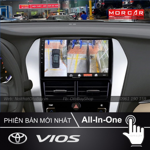 Hệ Thống Màn Hình Android & Camera 360 Cho Vios 2018-2020 21 Man Hinh Android Va Camera 360 Cho Vios 2018 2020 6