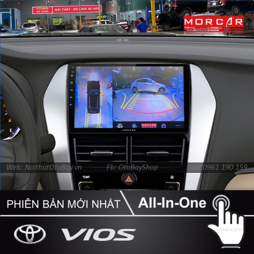 Hệ Thống Màn Hình Android & Camera 360 Cho Vios 2018-2020 27 Man Hinh Android Va Camera 360 Cho Vios 2018 2020 8