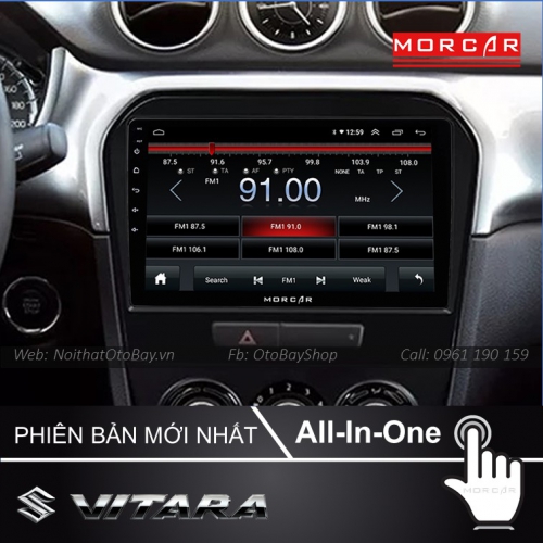 Man Hinh Android Va Camera 360 Cho Vitara 2015 2016 7