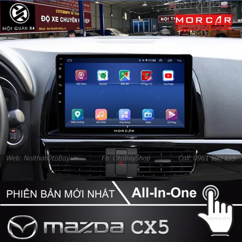 Hệ Thống Màn Hình Android & Camera 360 Cho Xe Mazda CX5 2016-2017 23 Man Hinh Android Va Camera 360 Cho XE CX5 2016 2017 3