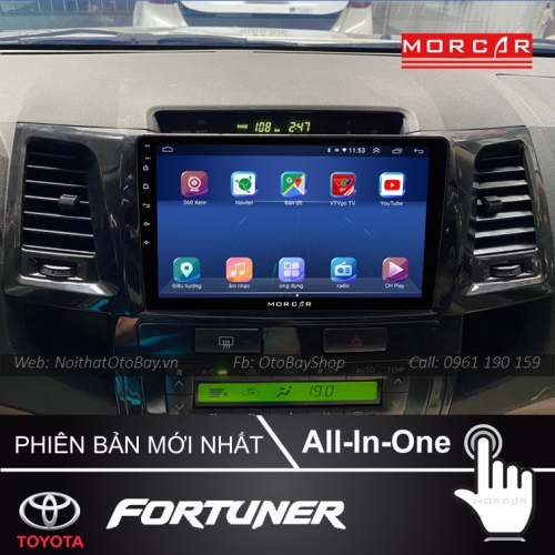 Man Hinh Android Va Camera 360 Cho Xe Fortuner 2007 2015 3