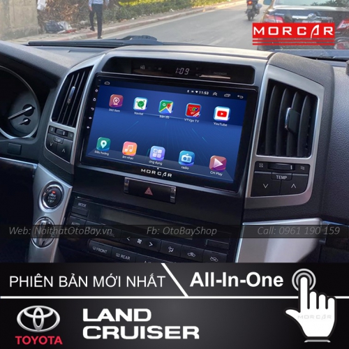 Man Hinh Android Va Camera 360 Cho Xe Land Cruiser 2009 2015 8