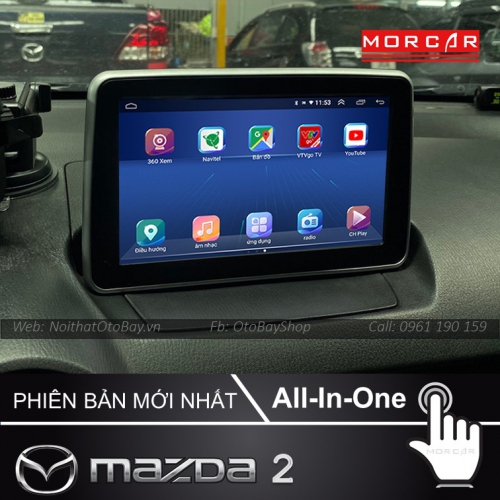 Man Hinh Android Va Camera 360 Cho Xe Mazda 2 2015 2020 8