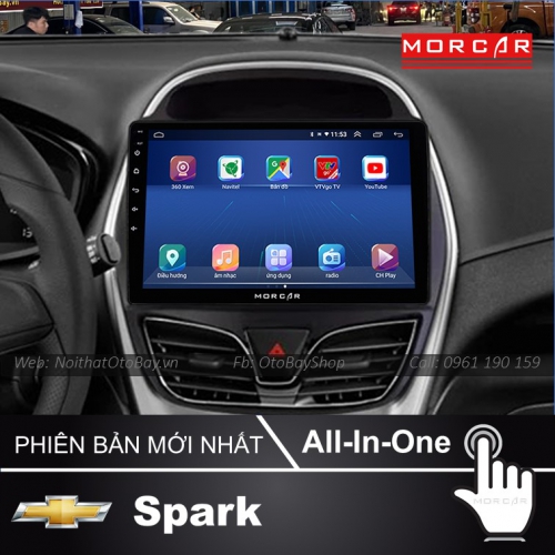 Man Hinh Android Va Camera 360 Cho Xe Spark 2015 2017 3