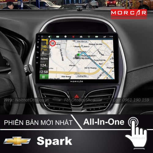 Man Hinh Android Va Camera 360 Cho Xe Spark 2015 2017 6