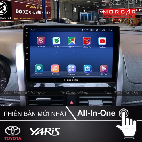 Hệ Thống Màn Hình Android & Camera 360 Cho Yaris 2014-2017 28 Man Hinh Android Va Camera 360 Cho Yaris 2014 2017 8