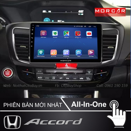Man Hinh Android Va Camera 360 Cho xe Accord 2014 2017 3