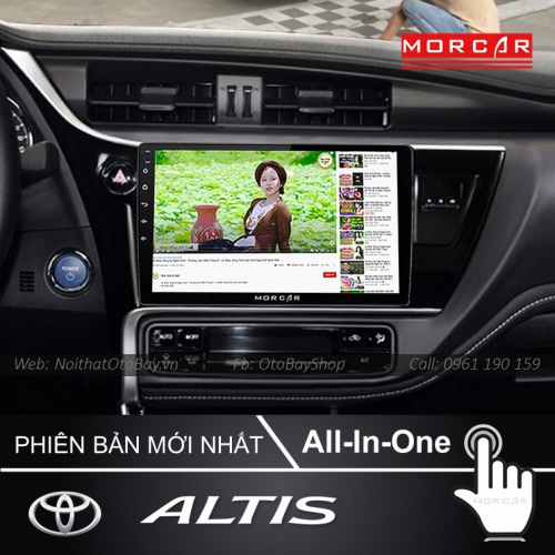 Hệ Thống Màn Hình Android & Camera 360 Cho Altis 2017-2020 28 Man Hinh Android Va Camera 360 Cho xe Altis 2017 2020 10