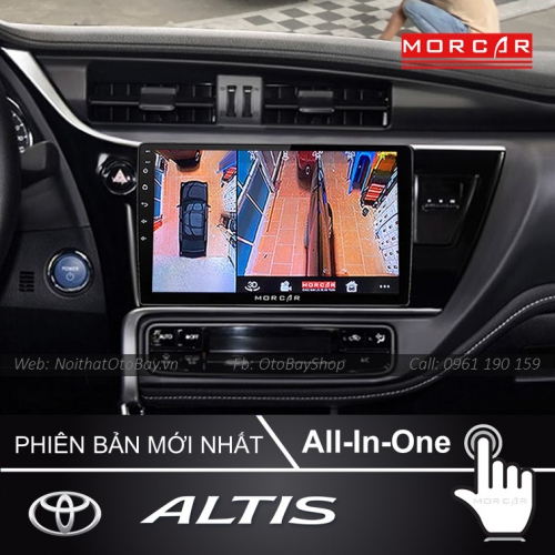 Hệ Thống Màn Hình Android & Camera 360 Cho Altis 2017-2020 24 Man Hinh Android Va Camera 360 Cho xe Altis 2017 2020 6