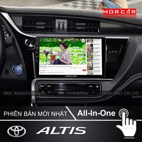 Hệ Thống Màn Hình Android & Camera 360 Cho Altis 2017-2020 27 Man Hinh Android Va Camera 360 Cho xe Altis 2017 2020 9