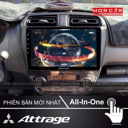 Hệ Thống Màn Hình Android & Camera 360 Cho Xe Attrage 2012-2020 25 Man Hinh Android Va Camera 360 Cho xe Attrage 2012 2020 5