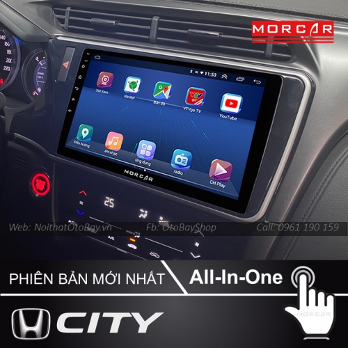 Hệ Thống Màn Hình Android & Camera 360 Cho Xe City 2015-2020 23 Man Hinh Android Va Camera 360 Cho xe City 2015 2020 3