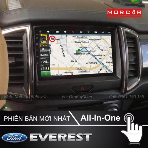 Hệ Thống Màn Hình Android & Camera 360 cho xe Everest 2015-2020 26 Man Hinh Android Va Camera 360 Cho xe Everest 2015 2020 7