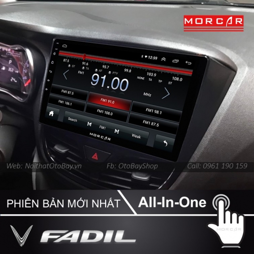 Hệ Thống Màn Hình Android & Camera 360 Cho Xe Fadil 2019-2020 27 Man Hinh Android Va Camera 360 Cho xe Fadil 2019 2020 7