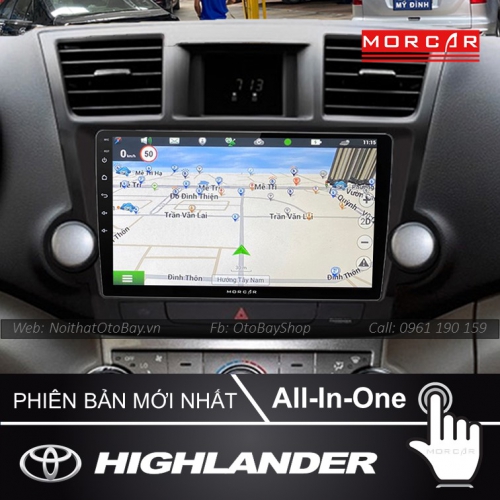 Hệ Thống Màn Hình Android & Camera 360 Cho Highlander 2009-2014 27 Man Hinh Android Va Camera 360 Cho xe Highlander 2009 2014 10