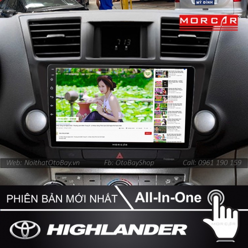 Hệ Thống Màn Hình Android & Camera 360 Cho Highlander 2009-2014 24 Man Hinh Android Va Camera 360 Cho xe Highlander 2009 2014 7