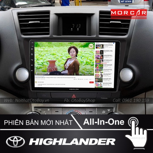Hệ Thống Màn Hình Android & Camera 360 Cho Highlander 2009-2014 25 Man Hinh Android Va Camera 360 Cho xe Highlander 2009 2014 8