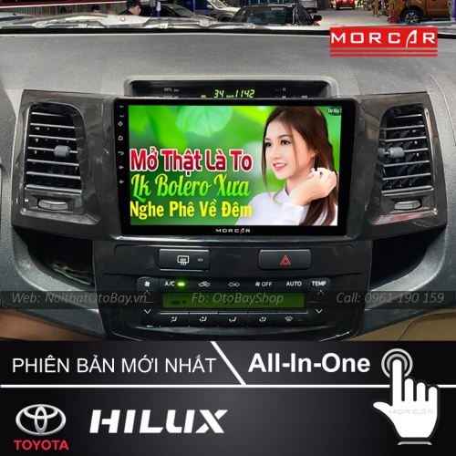 Man Hinh Android Va Camera 360 Cho xe Hilux 2007 2015 7