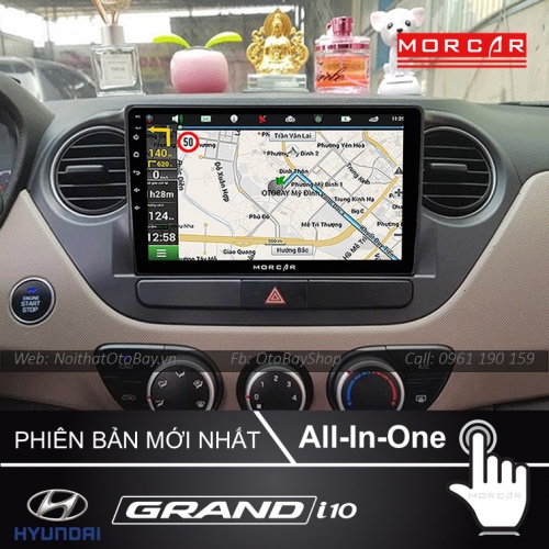 Hệ Thống Màn Hình Android & Camera 360 Cho xe I10 2013-2019 26 Man Hinh Android Va Camera 360 Cho xe I10 2013 2019 6