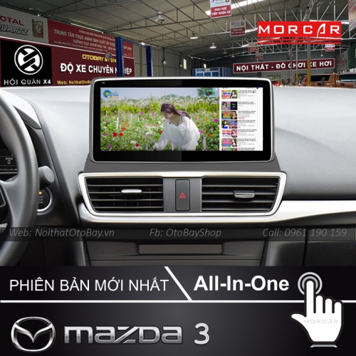 Hệ Thống Màn Hình Android & Camera 360 Cho Xe Mazda 3 2015-2019 25 Man Hinh Android Va Camera 360 Cho xe Mazda 3 2015 2019 3