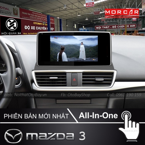 Hệ Thống Màn Hình Android & Camera 360 Cho Xe Mazda 3 2015-2019 26 Man Hinh Android Va Camera 360 Cho xe Mazda 3 2015 2019 4
