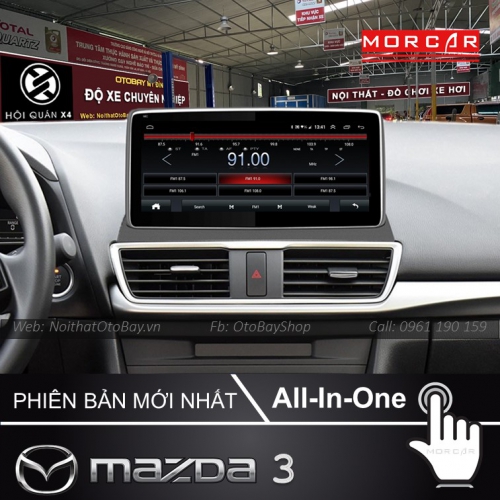 Hệ Thống Màn Hình Android & Camera 360 Cho Xe Mazda 3 2015-2019 28 Man Hinh Android Va Camera 360 Cho xe Mazda 3 2015 2019 6