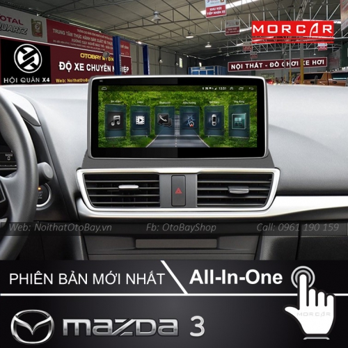 Hệ Thống Màn Hình Android & Camera 360 Cho Xe Mazda 3 2015-2019 29 Man Hinh Android Va Camera 360 Cho xe Mazda 3 2015 2019 7