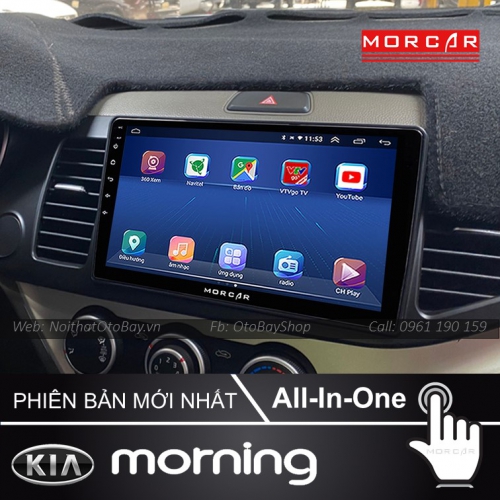 Hệ Thống Màn Hình Android & Camera 360 cho xe Morning 2013-2019 23 Man Hinh Android Va Camera 360 Cho xe Morning 2013 2019 3