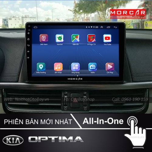 Man Hinh Android Va Camera 360 Cho xe Optima 2016 2019 3