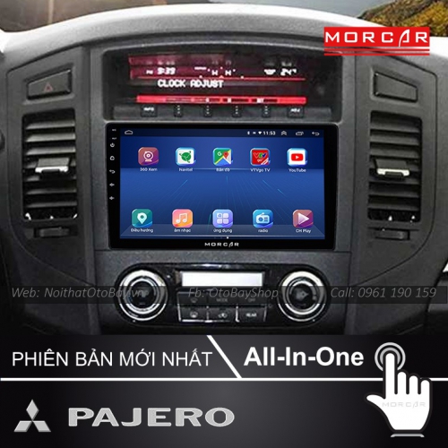 Hệ Thống Màn Hình Android & Camera 360 Cho Xe Pajero 2006-2014 23 Man Hinh Android Va Camera 360 Cho xe Pajero 2006 2014 3