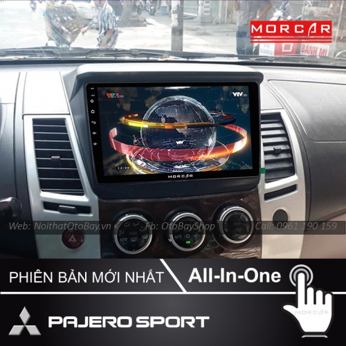 Man Hinh Android Va Camera 360 Cho xe Pajero Sport 2008 2016 5