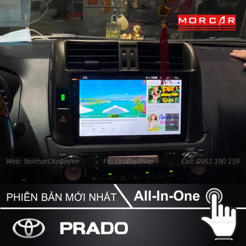 Man Hinh Android Va Camera 360 Cho xe Prado 2010 2013 5