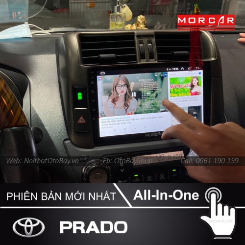 Man Hinh Android Va Camera 360 Cho xe Prado 2010 2013 6