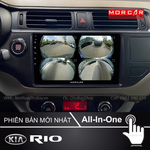 Man Hinh Android Va Camera 360 Cho xe Rio 2011 2014 7