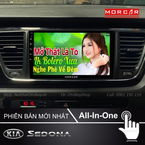 Man Hinh Android Va Camera 360 Cho xe Sedona 2014 2020 4