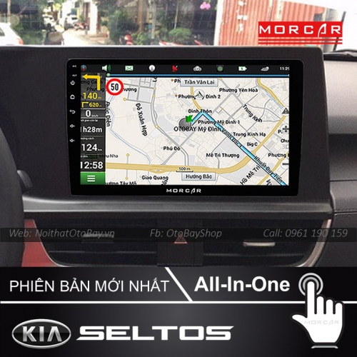 Man Hinh Android Va Camera 360 Cho xe Seltos 2019 2021 6