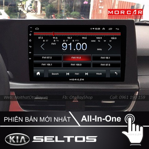 Man Hinh Android Va Camera 360 Cho xe Seltos 2019 2021 7