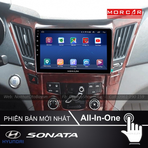 Man Hinh Android Va Camera 360 Cho xe Sonata 2009 2014 3